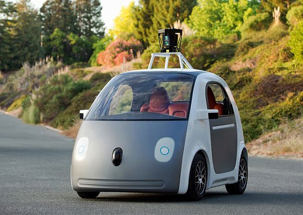 Auto od Google nemá volant, ani pedály