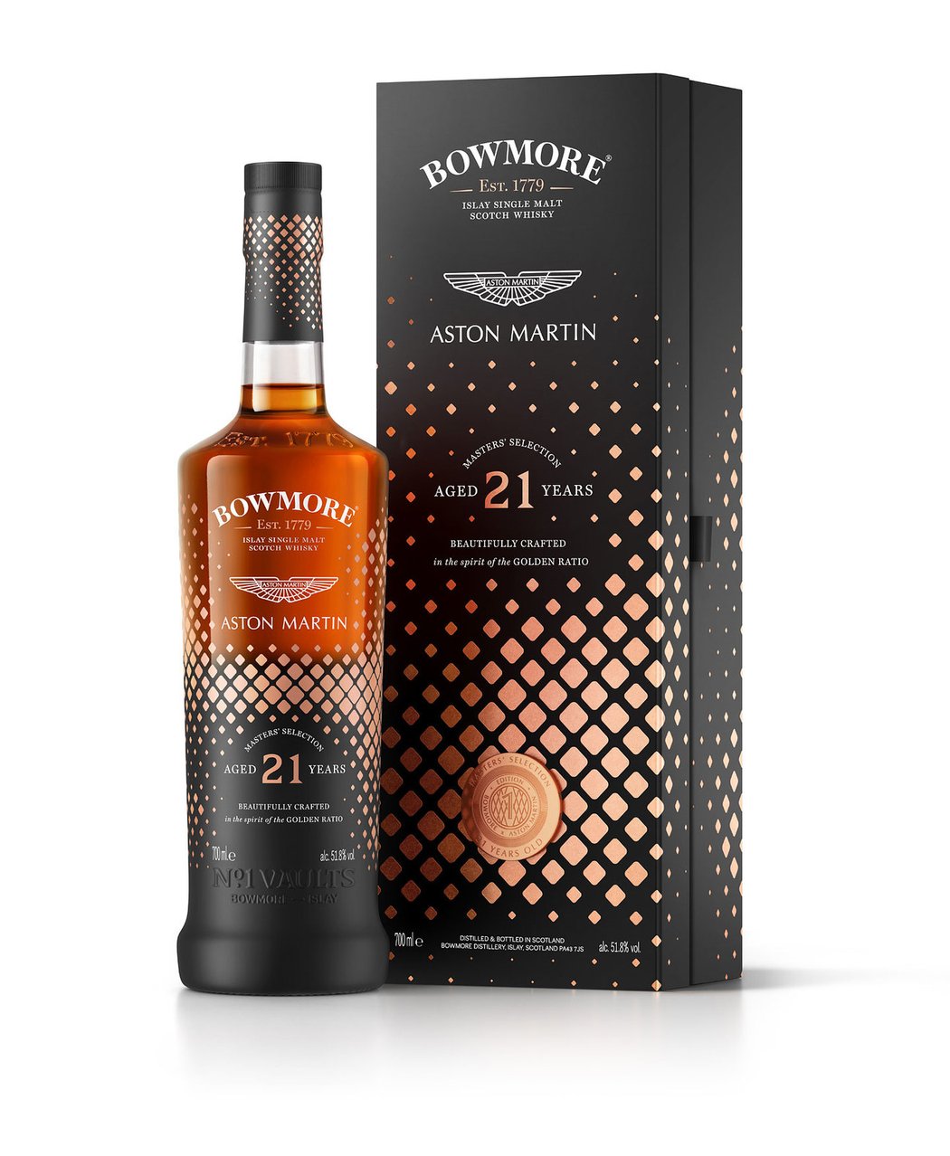 Bowmore Aston Martin 21 Masters SelectionBottle