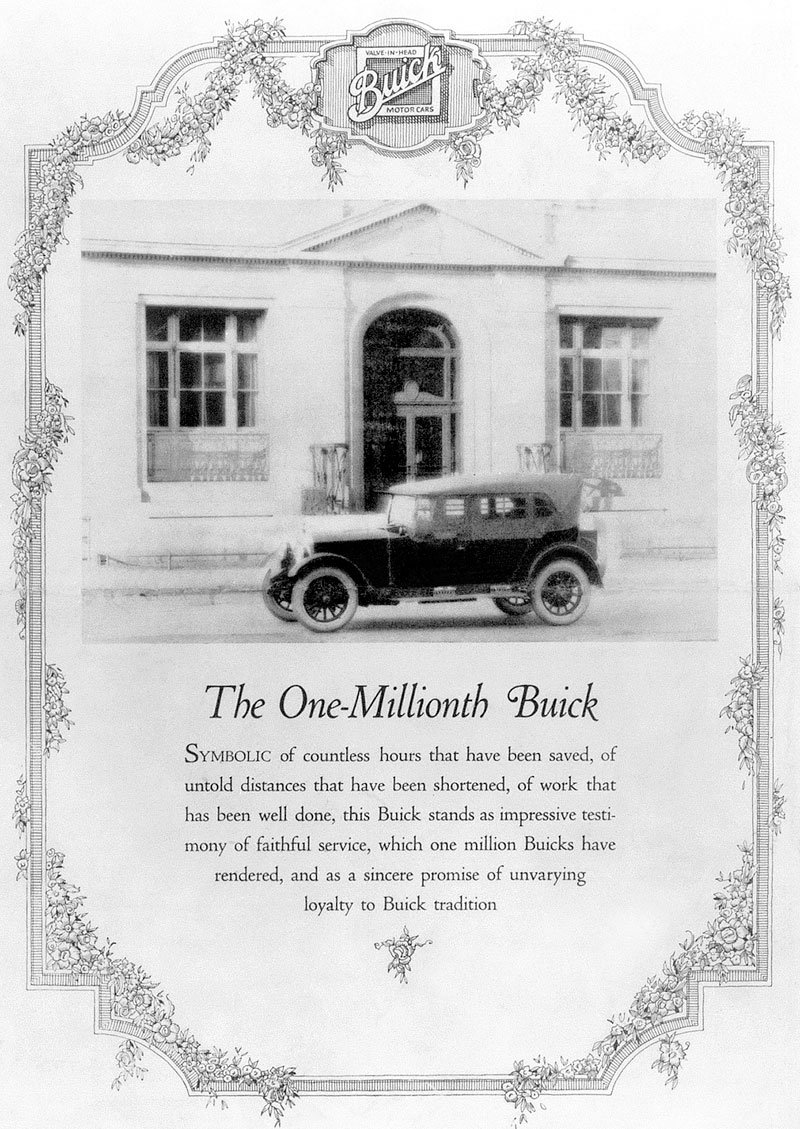 Do dnešného dne vyrobil Buick více mež 43 milionů vozů