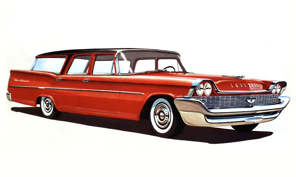 V nabídce modelů Chrysler Windsor nechybělo v roce 1958 prostorné pětidveřové kombi.