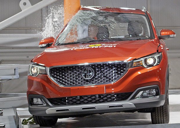 Euro NCAP 2017: MG ZS – Britsko-čínské SUV dosáhlo jen na tři hvězdy