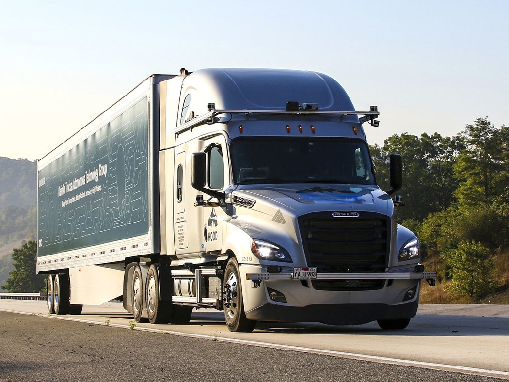 Daimler Trucks a Torcq Robotics testují autonomní řízení