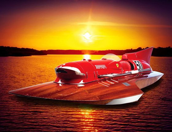 Ferrari Arno XI Racing Boat