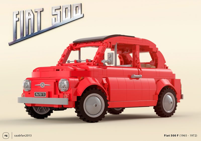 Lego Fiat 500