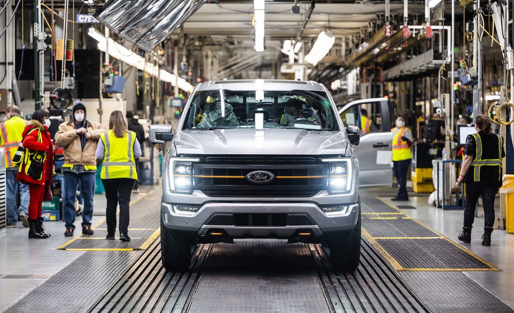 Ford slaví výrobu již 40 milionů pick-upů F-Series