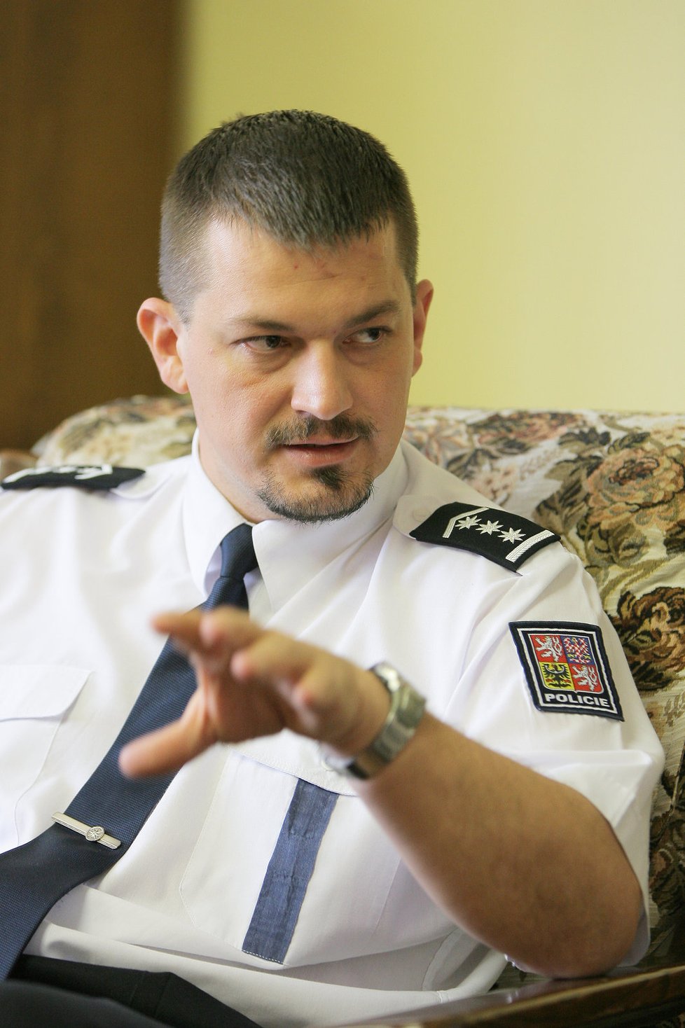 Šéf dopravní policie Tomáš Lerch.