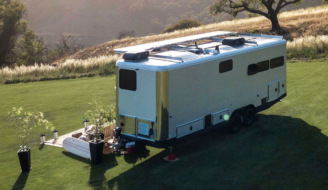 Living Vehicle Pro-EV Camper Trailer