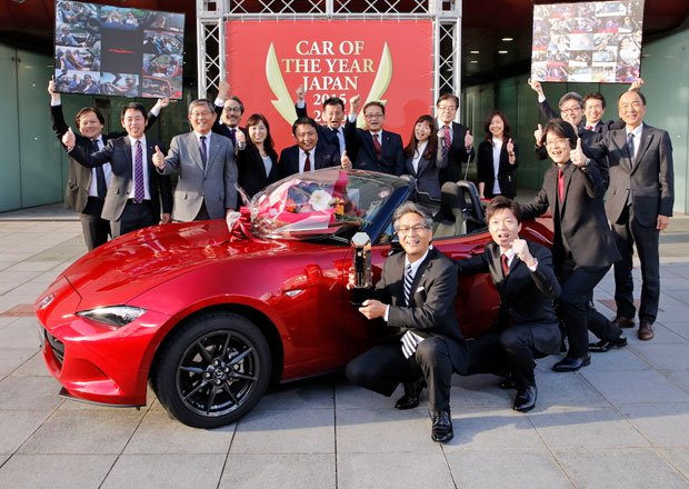 Mazda MX-5 je Japonským autem roku 2015-2016
