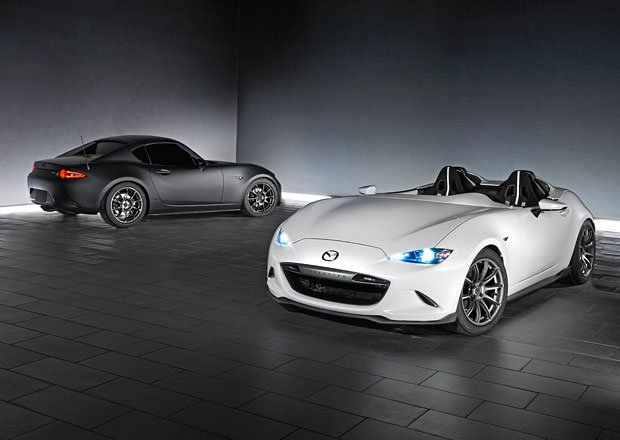 Mazda MX-5 Speedster Evolution a MX-5 RF Kuro sází na muší váhu