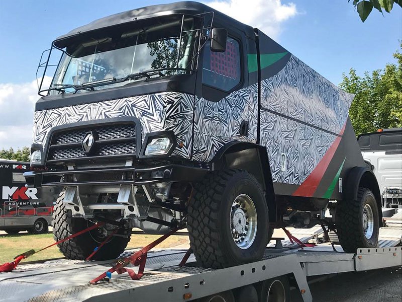 MKR Technology staví v Židovicích nový speciál Renault Trucks pro Dakar