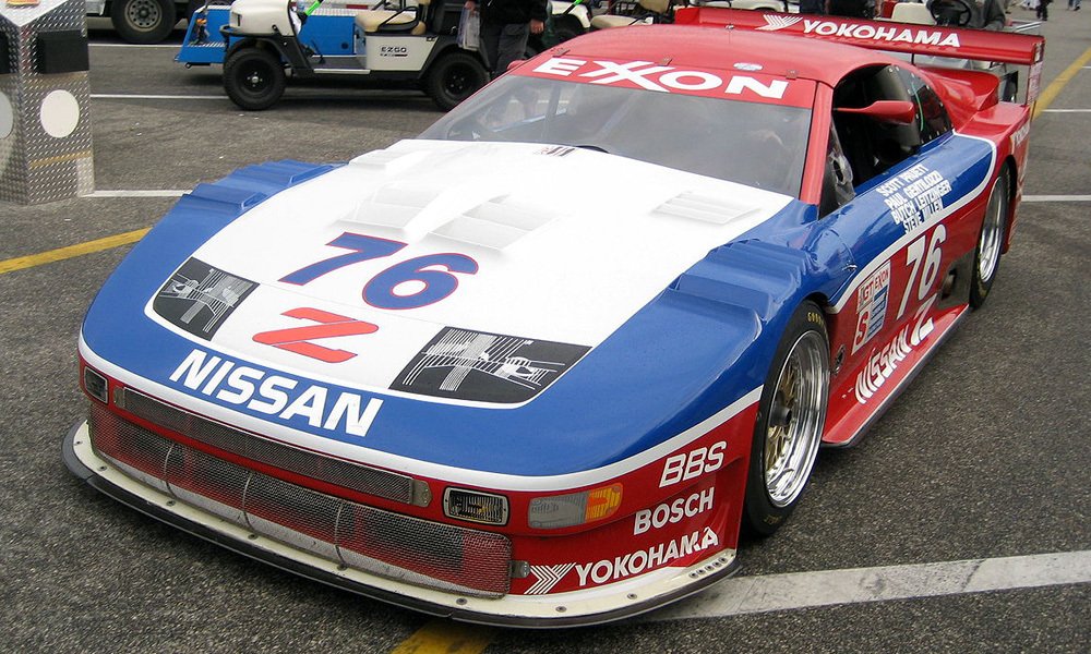 Tento Nissan 300ZX ze závodního týmu Clayton Cunningham Racing vyhrál v roce 1994 24hodinový závod v Daytoně.