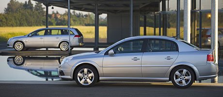 Opel Vectra a Signum s faceliftem: fotografie a informace