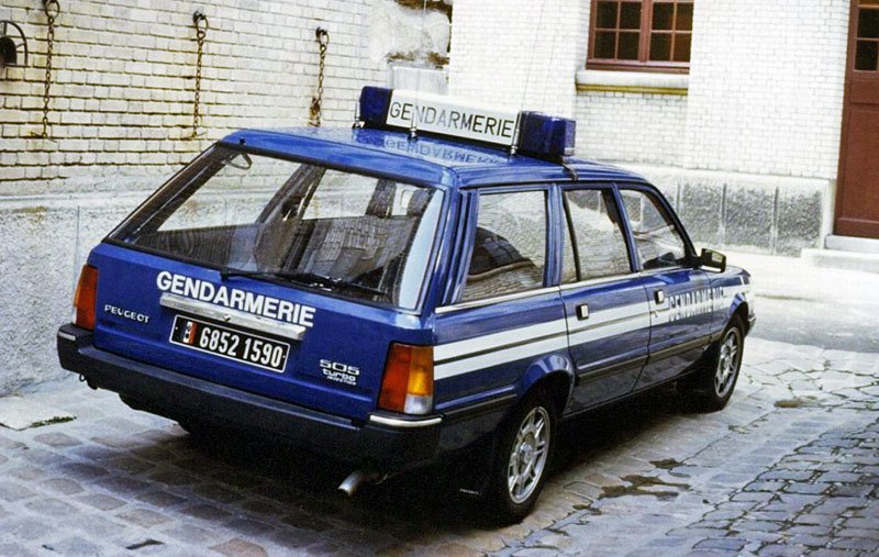 Peugeot 505 Break Gendarmerie (1986-1992)