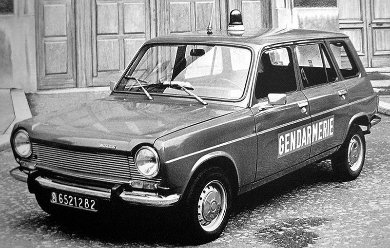 Simca 1100 GLS Break Gendarmerie (1974-1979)