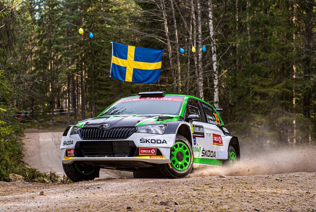 Rallye Švédsko 2020