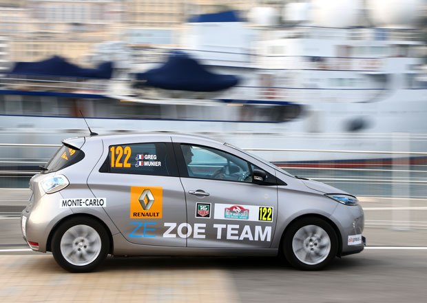 Renault Zoe vyhrál Rallye Monte Carlo ZENN