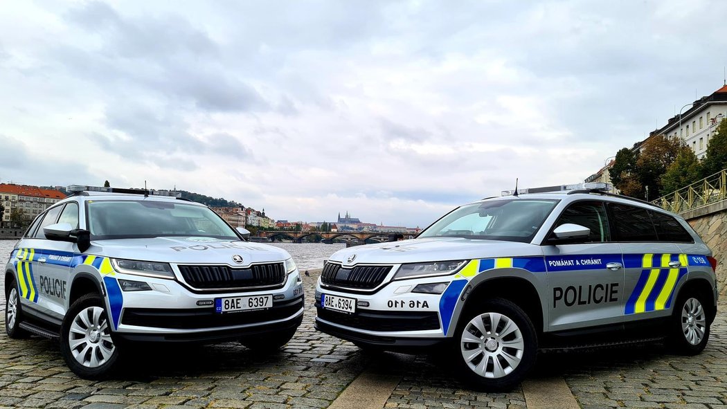Předání nových vozidel pro Policie ČR