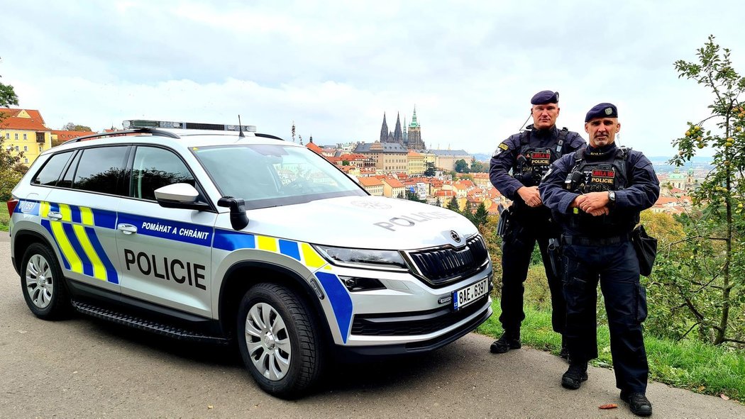 Předání nových vozidel pro Policie ČR