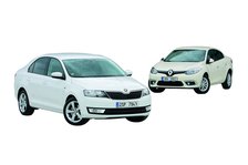 Srovnávací test Renault Fluence 1.6 16V Dynamique vs. Škoda Rapid 1.2 TSI Elegance