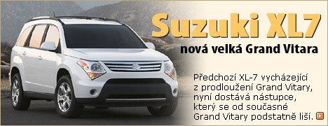 Premiéra Suzuki XL7: nová velká Grand Vitara