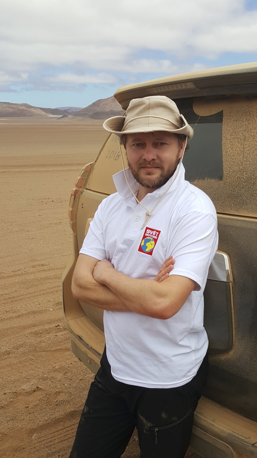 Toyotou Land Cruiser po Namibii