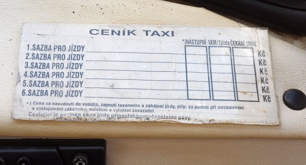 Taxikářský trabant
