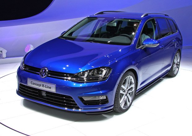 Volkswagen Golf Variant Concept R-Line: Optická sportovnost i pro praktickou karoserii
