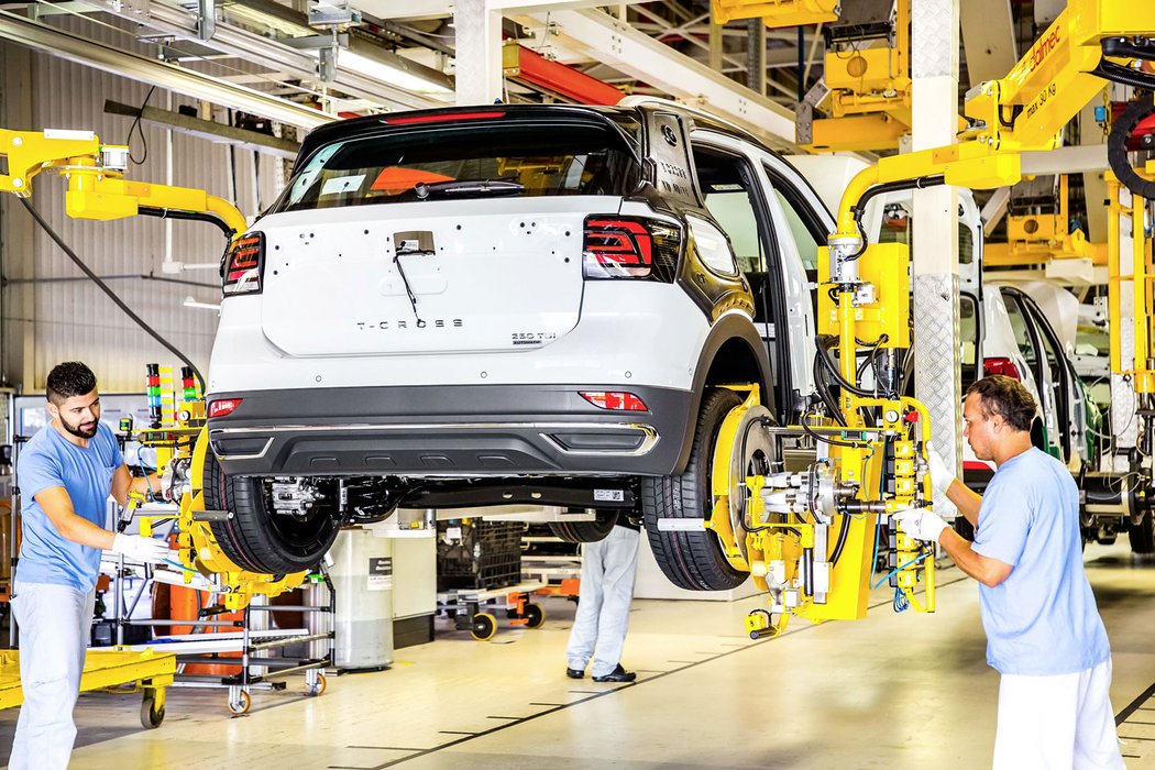 Výroba Volkswagen T-Cross