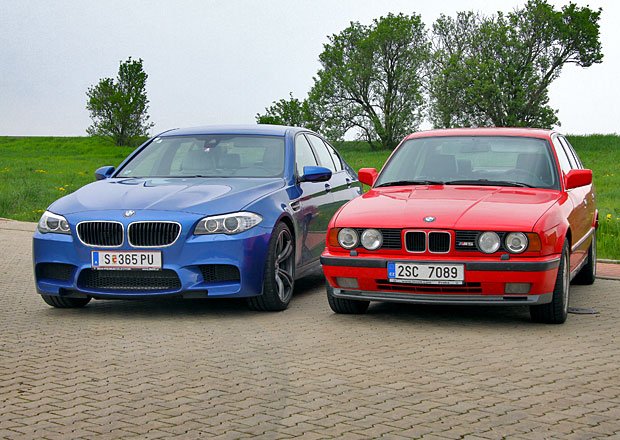 BMW M5 vs. BMW M5 – Supersedan po dvaceti letech